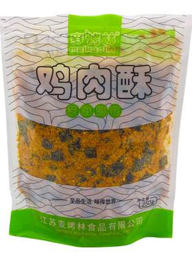 麦烤林芝麻材料紫菜包饭鸡肉酥