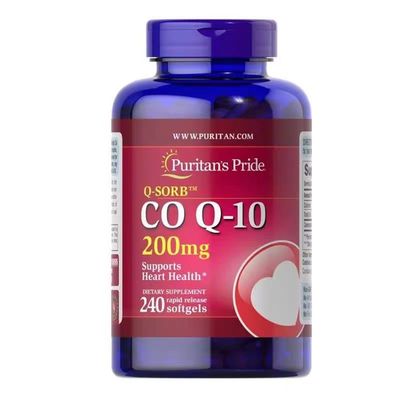 普丽普莱辅酶q10美国原装进口q10软胶囊200mg中老年护心脑血保健