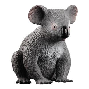 童德儿童仿真动物玩具野生实心动物模型树袋熊考拉认知礼物摆件