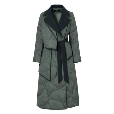 IDPAN女装长款羽绒服冬季新款时尚通勤气质百搭高级感个性外套