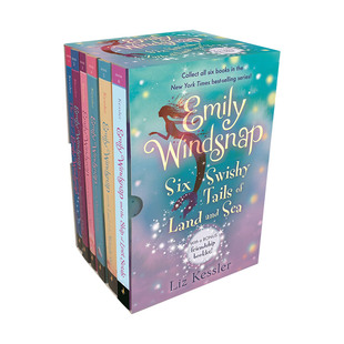 美人鱼埃米莉系列前六册盒装 英文原版 Emily Windsnap Six Swishy Tails of Land and Sea 儿童章节小说 英文版 进口英语书籍