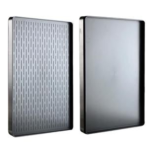 创意欧式不锈钢茶托盘茶杯盘客厅茶盘咖啡托盘大号茶具托盘水杯架