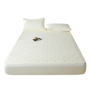 可定制A类防水隔尿床笠罩夹棉床罩床套全包防滑床垫保护罩四季款3