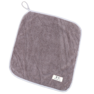 强吸水擦手巾挂式家用厨房抹手布洗手间擦手毛巾珊瑚绒大方巾速干