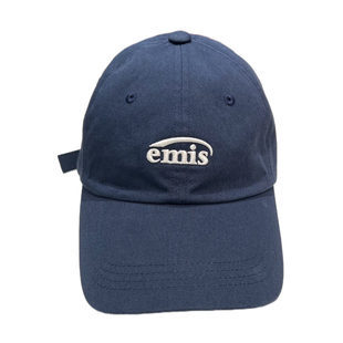 韩国emis专柜正品小标棒球帽经典软顶弯檐男女同款小众潮牌帽子