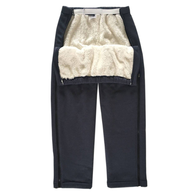 仟伟加厚男易穿脱加绒方便护理裤