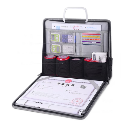 营业执照印章收纳盒正副保护套