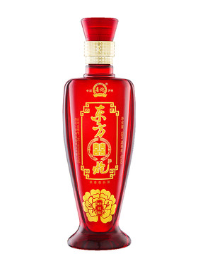 好运来浓香型白酒东方喜炮52