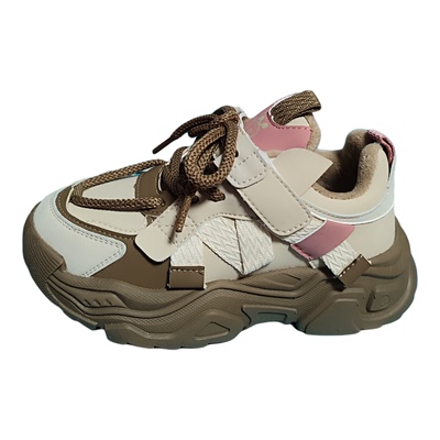 巴布豆女童31-37码冬季老爹鞋