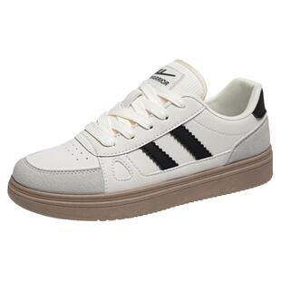 回力女鞋小白鞋女2025新款爆款冬季轻便德训鞋厚底运动板鞋子女款