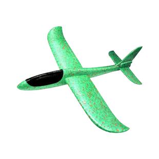 回旋发光手抛飞机纸飞机儿童玩具户外飞机泡沫飞机网红飞行器互动