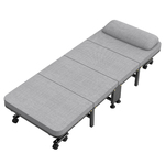 折叠床办公室单人床午休躺椅家用简易陪护午睡神器行军床成人小床