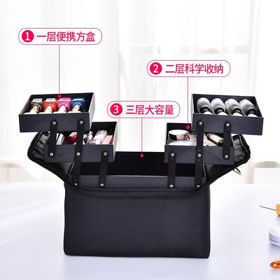 纹绣师专用手提美容纹眉美甲轻医美化妆纹绣工具箱外出收纳箱包