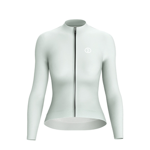 INBIKE女款长袖骑行服春夏季透气公路车山地自行车长袖上衣女兰若