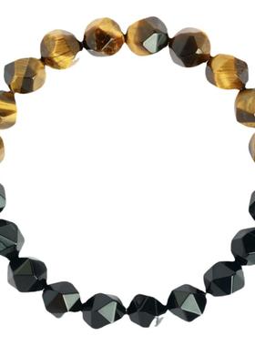 虎眼石手链天然水晶男生轻奢手串