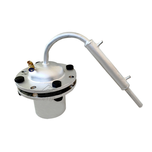 水银汞膏蒸馏罐小型蒸汞器定制黄金提金机标准款不锈钢蒸汞罐厂家