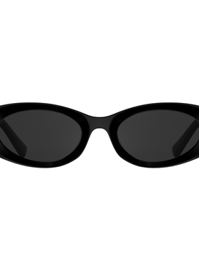 复古老钱风猫眼墨镜女款2026新款高级感小脸防紫外线窄框太阳眼镜