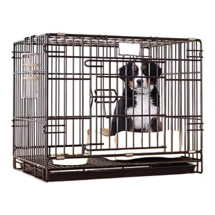 狗笼子小型犬泰迪猫笼带厕所分离中型柯基室内家用大型宠物别墅窝