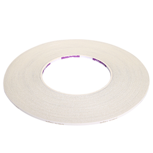 强力白色棉纸双面胶带 耐高温超薄超细双面胶手机屏幕双面胶2mm宽