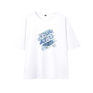 KV真维斯白色短袖t恤女2026新款 韩版纯棉独特圆领潮夏季女款上衣