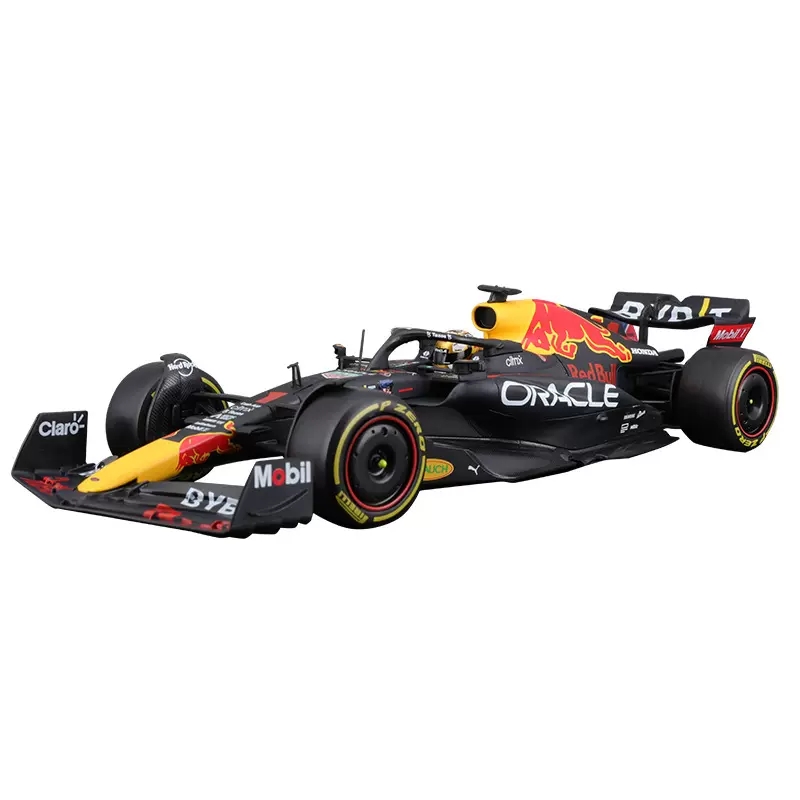 比美高F1模型1:24红牛RB18方程式F1赛车仿真合金汽车模型维斯塔