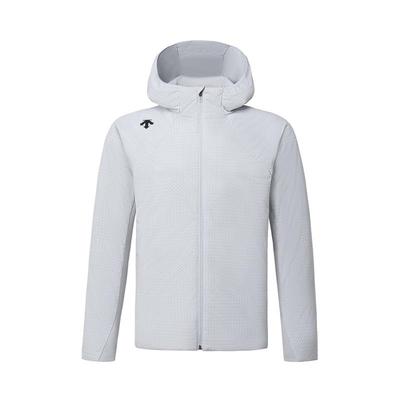 【吴磊同款】DESCENTE迪桑特TRAINING男士防钻绒短款连帽羽绒服