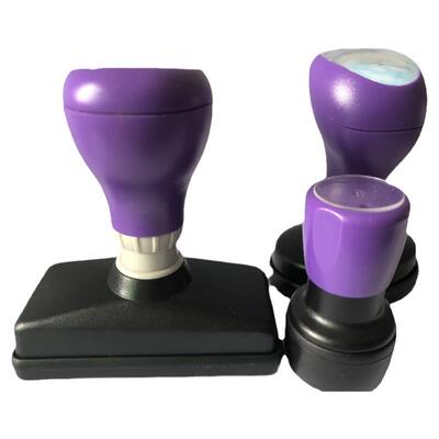 中英文条形章地址印港式签字章