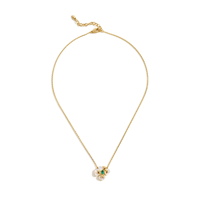 AmberLollipop贝母项链女