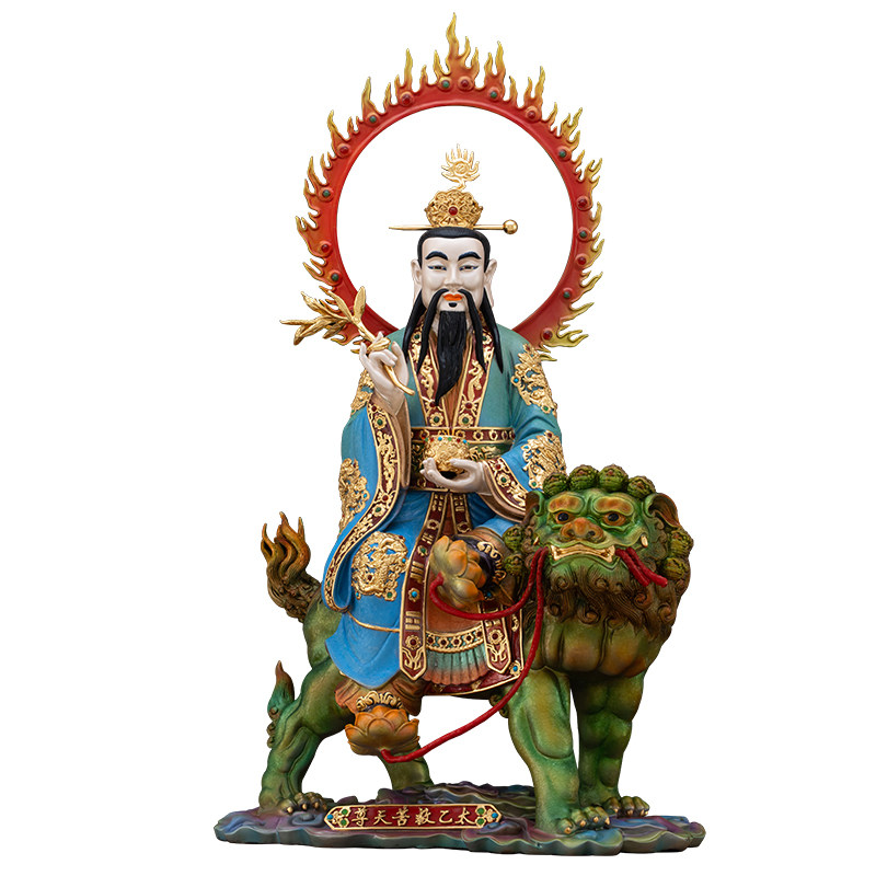 纯铜太乙救苦天尊家用供奉摆件