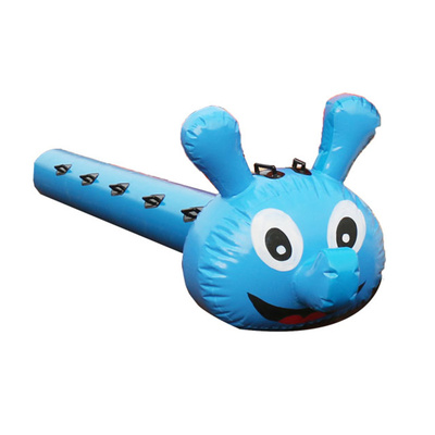 充气毛毛虫旱地龙舟团建游戏道具