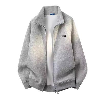 捷尼拉莫美式字母印花卫衣开衫