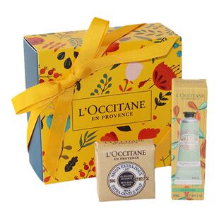 欧舒丹樱花护手霜香皂礼盒乳木果杏仁月桂30ml送礼圣诞节日伴手礼