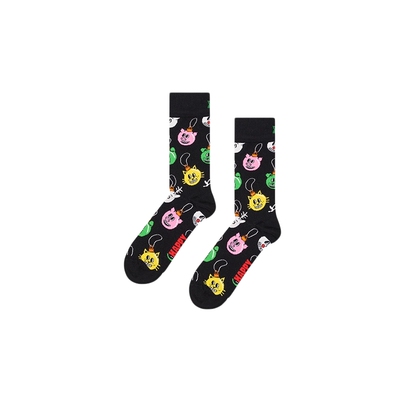 【春秋款】Happy Socks潮牌创意个性图案袜子多巴胺中筒袜