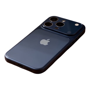 秒变苹果17promax手机壳16promax还原裸机iPhone17磨砂玻璃15pro保护套13/14pro镜头全包防摔12/11薄软男适用