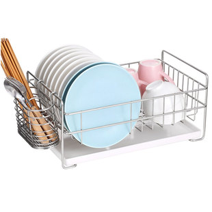 碗盘架304不锈钢放碗架沥水架台式 置碗架柜内收纳碗碟沥碗架小型
