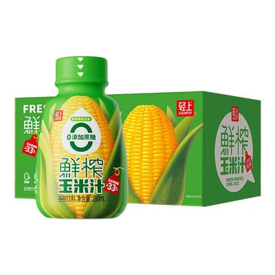 椰泰轻上鲜榨玉米汁280ml*6瓶