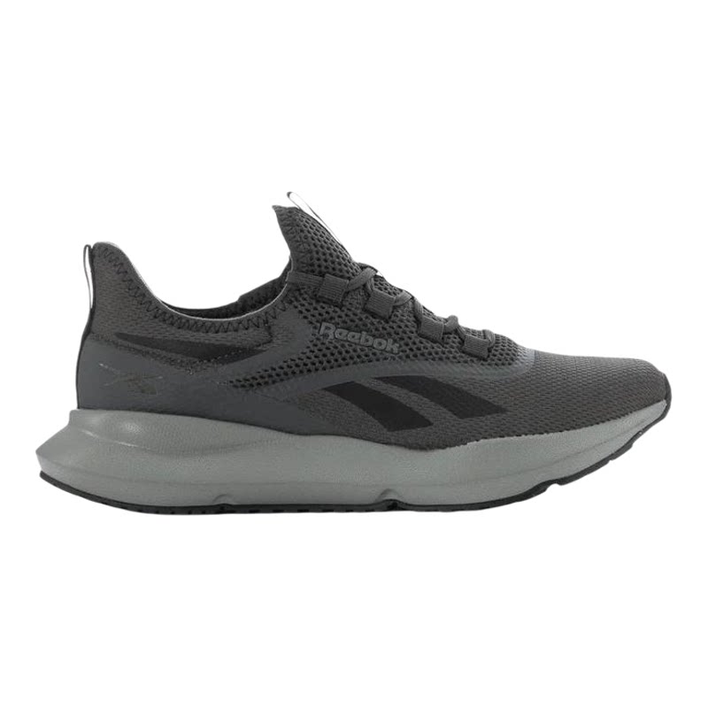 代购Reebok锐步男士跑步鞋透气减震耐磨运动鞋灰色网面日常通勤