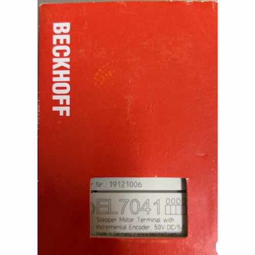溢价-倍福EL7041伺服电机终端模块带增量编码器50VDC