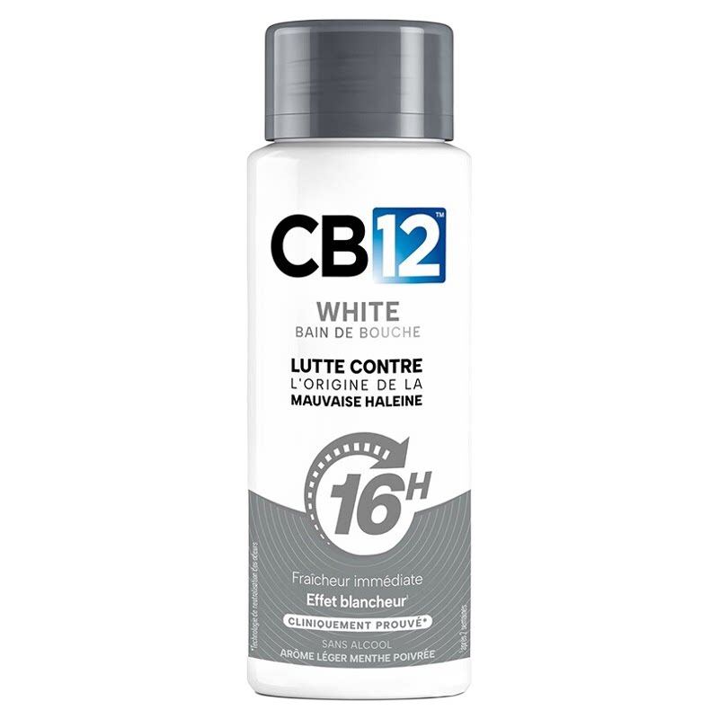 CB12无酒精亮白漱口水250ml*3瓶