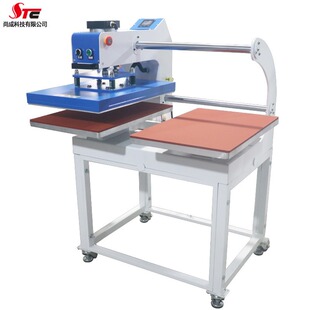 厂家直销40x60cm气动双工位热转印烫画机烫钻机烫画机压烫机
