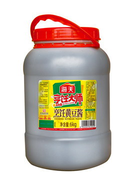 海天烹饪黄豆酱6kg蒸鱼拌面蘸料