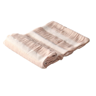 慕布卡MOBUKIA棉桌旗茶席茶旗柜旗床旗桌布双面流苏马卡龙色定制