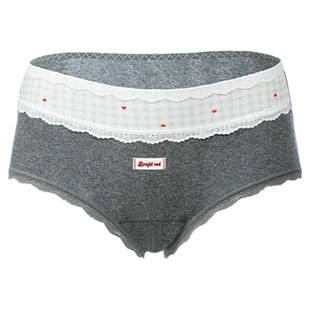 温莎格梦~裆部加长舒适透气女生内裤女款纯棉亲肤女士中腰三角裤