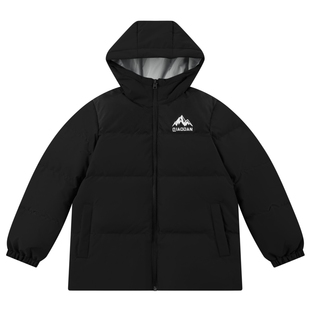 乔丹男童羽绒服三防2026冬季新款大童加厚保暖连帽外套儿童滑雪服