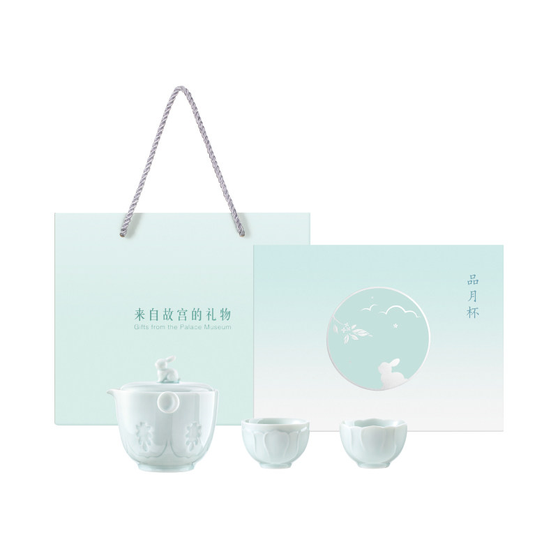 宫廷宝贝影青陶瓷古风茶具