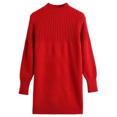 半高领羊毛衫打底针织100