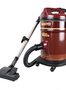 Sanyo三洋BSC-1400A商用桶式吸尘器 经典款 超大容量 带吹风 包邮