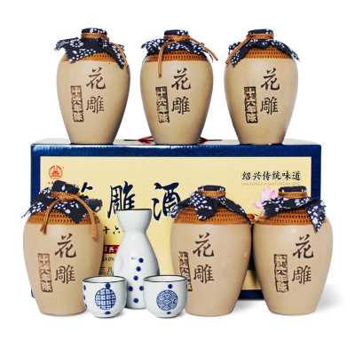 花雕酒浙江绍兴产手工糯米花雕酒