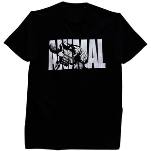 animal环球野兽肌肉男兄弟健身短袖T恤健美训练服棉宽松大码上衣