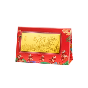 TSL谢瑞麟马年XP系列足金金币生肖马金币马力全开商场同款X5689